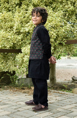 Printed Waist Coat 3Pcs Infant Printed Waist Coat 3Pcs Infant