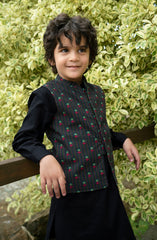 Printed Waist Coat 3Pcs Infant Printed Waist Coat 3Pcs Infant