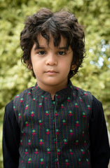 Printed Waist Coat 3Pcs Infant Printed Waist Coat 3Pcs Infant