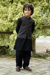 Printed Waist Coat 3Pcs Infant Printed Waist Coat 3Pcs Infant