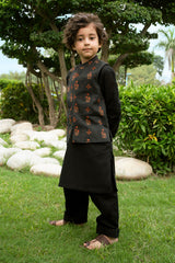 Printed Waist Coat 3Pcs Infant Printed Waist Coat 3Pcs Infant