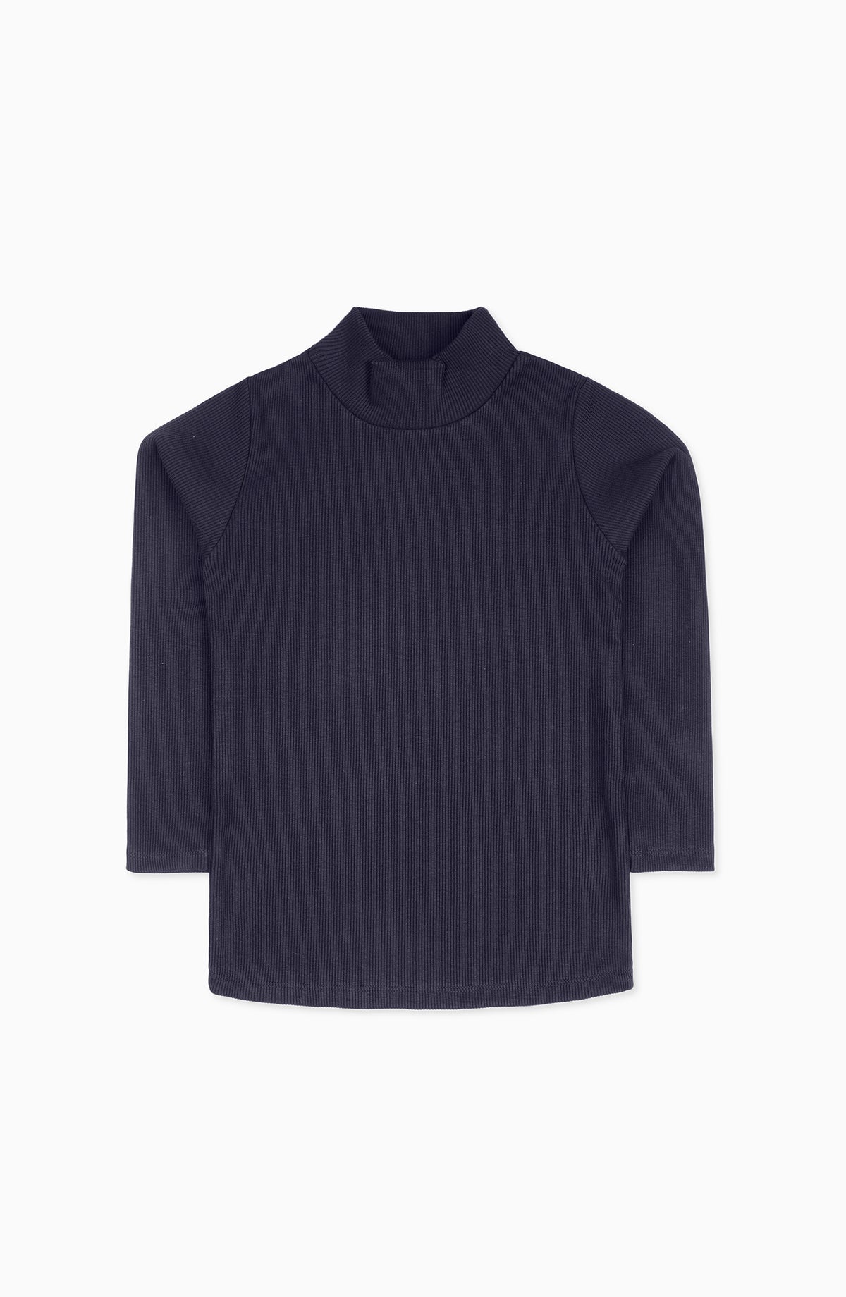 Basic Navy Highneck