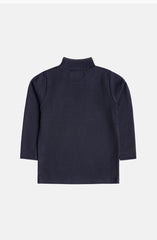 Basic Navy Highneck