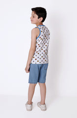 Printed Vest
