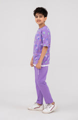 Boys Captain America Co-ord Set-BKC701125
