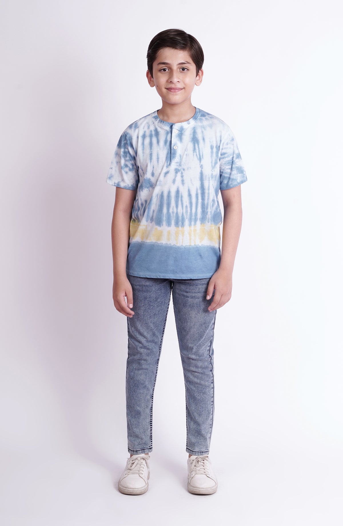 Tie And Dye Henley