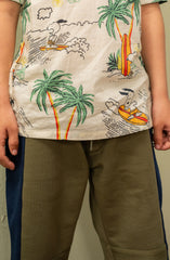 Cut And Sew Panel Shorts