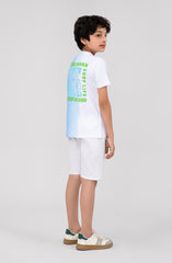 Boys Gradient Tee-BKT712125