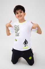 Boys Ringer Tee-BKT717125