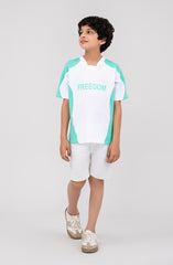 Boys Limitless Color Block Tee-BKT719125