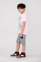 Boys Athletic Tee-BKT721325