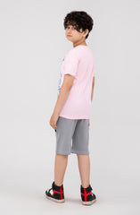 Boys Athletic Tee-BKT721325