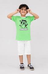 Mine Craft Tee-BKT726325