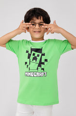Mine Craft Tee-BKT726325