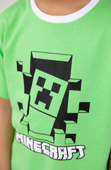 Mine Craft Tee-BKT726325