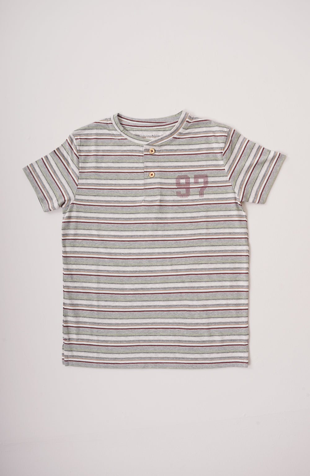 Striper Henley-BKT765325