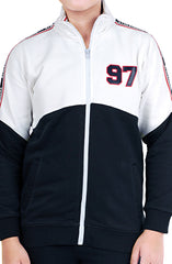 Mock Neck Sporty Suit