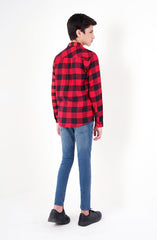 Boys Mix & Match Check Shirt