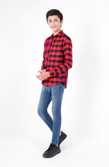 Boys Mix & Match Check Shirt