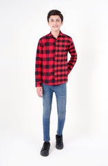 Boys Mix & Match Check Shirt