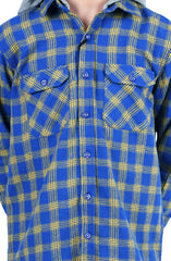 Boys Checker Flannel Shirt
