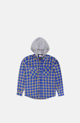 Boys Checker Flannel Shirt