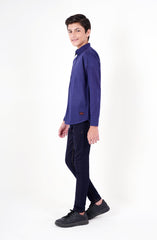 Boys Basic Button Down Shirt
