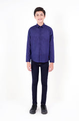 Boys Basic Button Down Shirt
