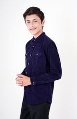 Double Pocket Corduroy Shirt