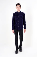 Double Pocket Corduroy Shirt