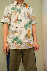 Boys Half Sleeve Printed Shirt