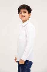 Heiring Bone Cotton Shirt - BW717325