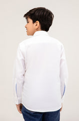 Heiring Bone Cotton Shirt - BW717325