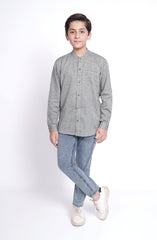 Band Neck Shirt