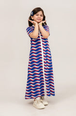 Knit Ankle-Length Button Down - GKD700325