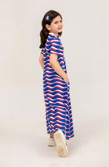 Knit Ankle-Length Button Down - GKD700325