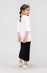 Girls Basic T Shirt-GKT700125