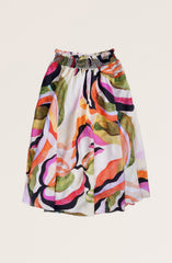 Girls Smocked Full Circle Skirt-GND702125