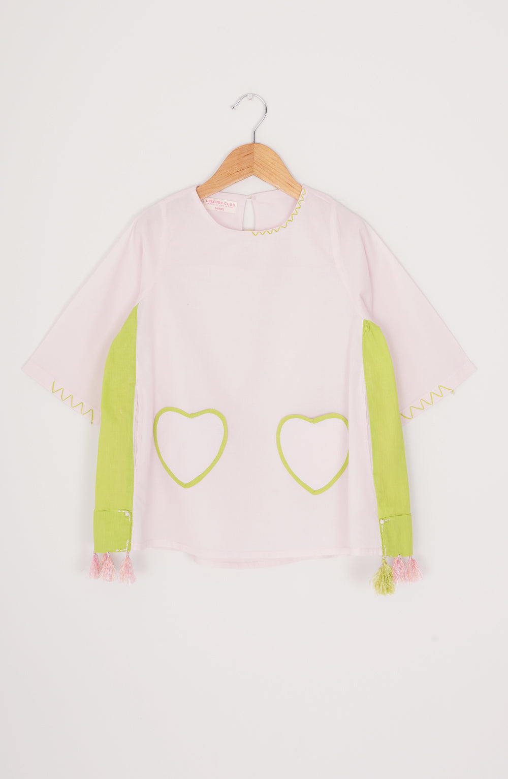 Girls Heart Pocket Co-Ords-GWC700125