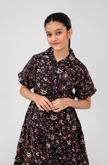 Girls Belted Dress-GWD706325