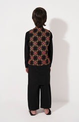 Printed Waist Coat 3Pc Infant