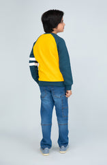 Color Block Zipper