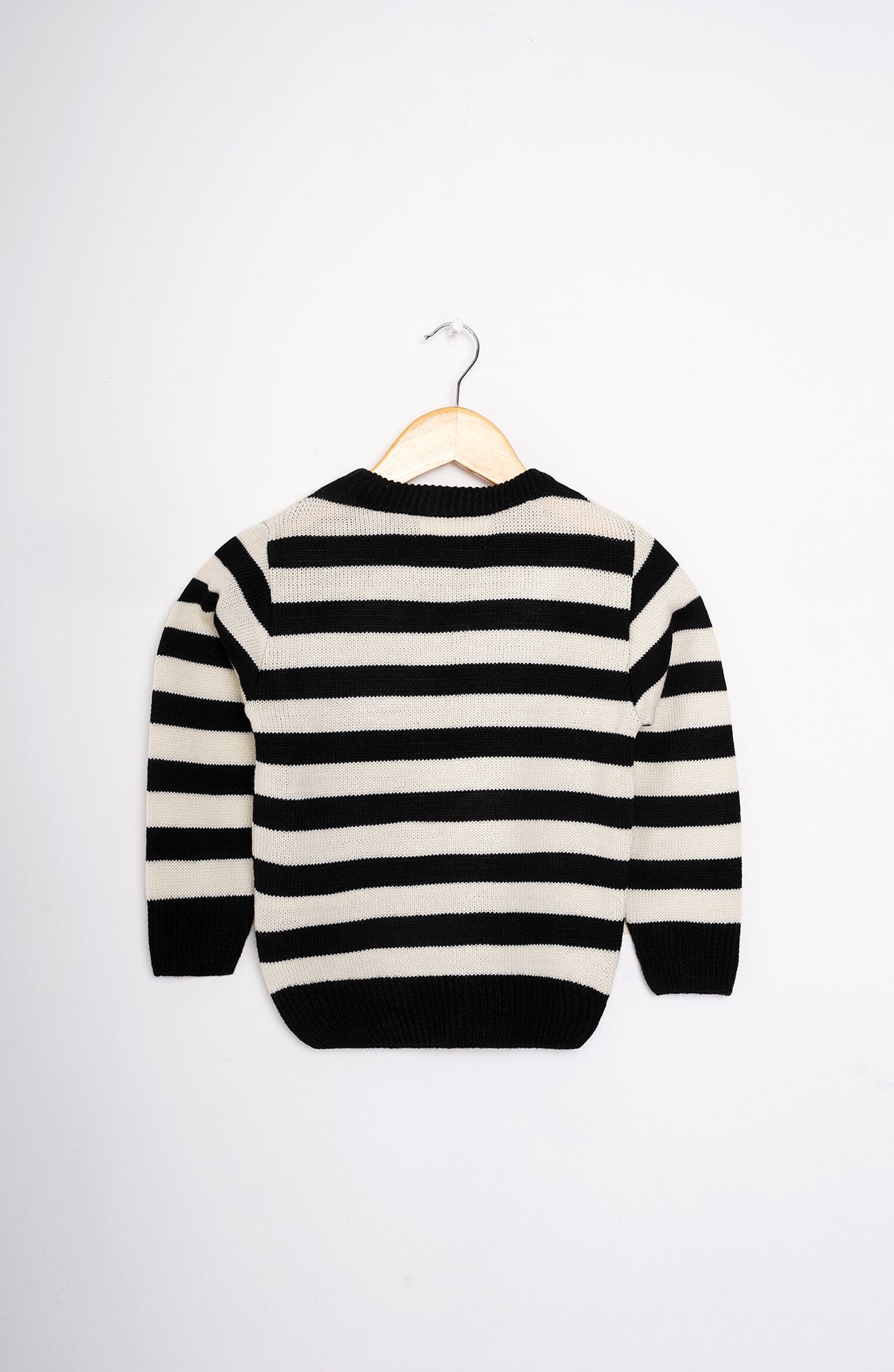 Crew Neck Striper Sweater