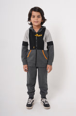 Color Block 2Pc Suit