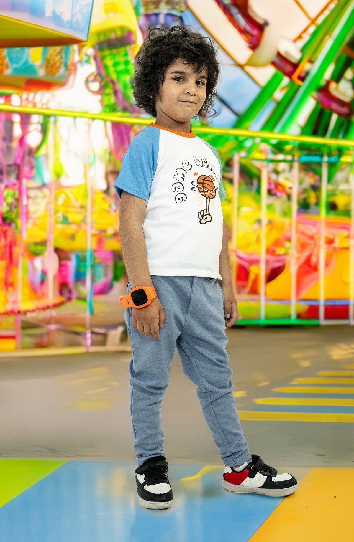 Graphic Printed T Shirt With R