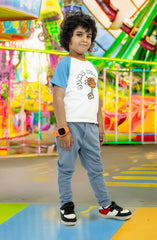 Graphic Printed T Shirt With R
