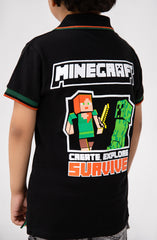 Minecraft Polo Shirt-IBKP705325