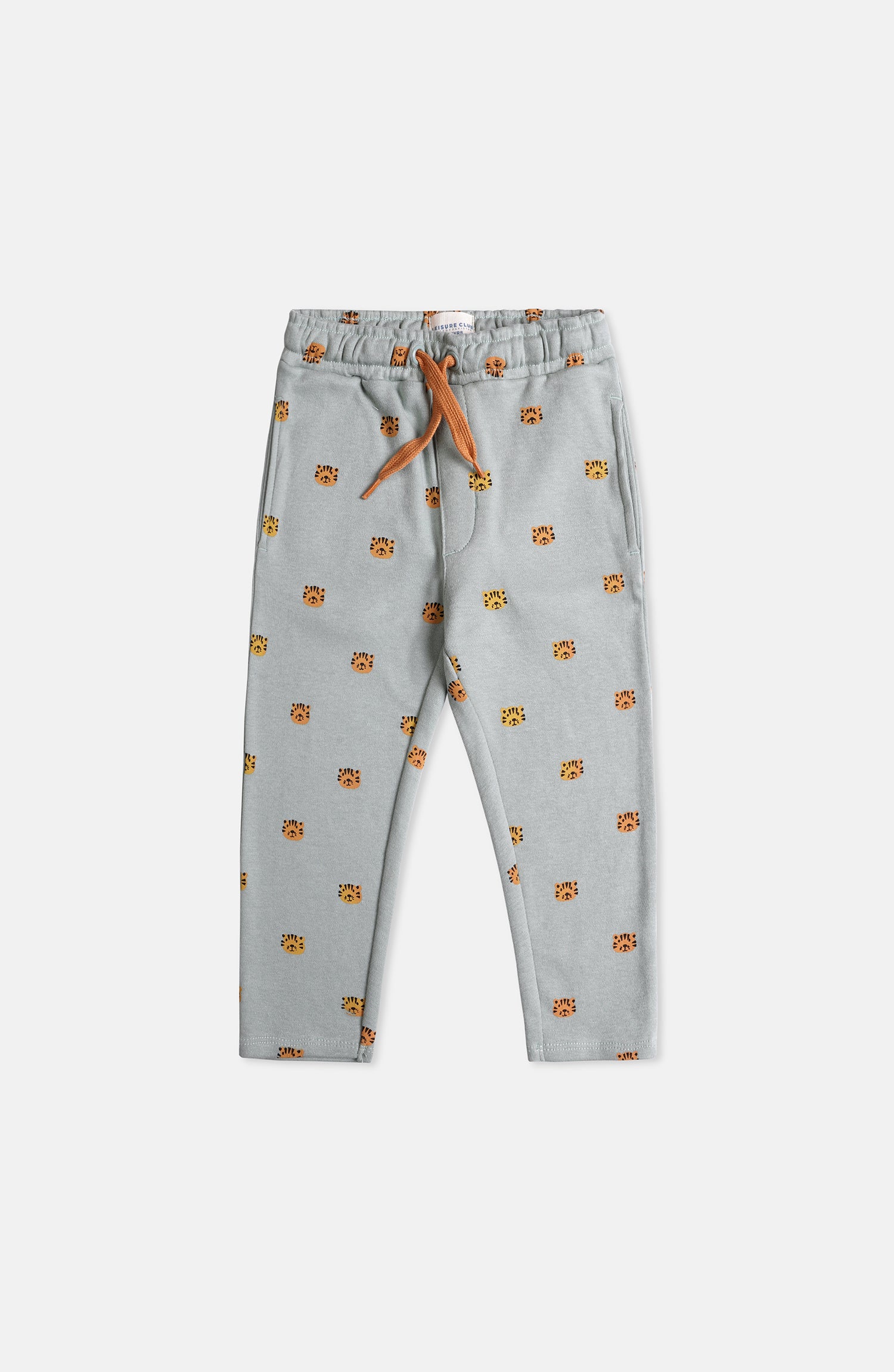 IBKT903323 TIGER PRINT JOGGERS LT GREEN Leisure Club Official