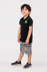 Infant Boys Basic Polo Co-Ord Set-IBSU710125