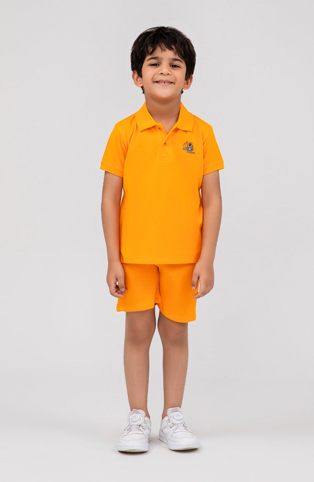 Infant Boys Basic Polo Co-Ord Set-IBSU711125